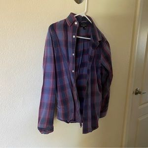 Mens plad Banana Republic Factory Shirt